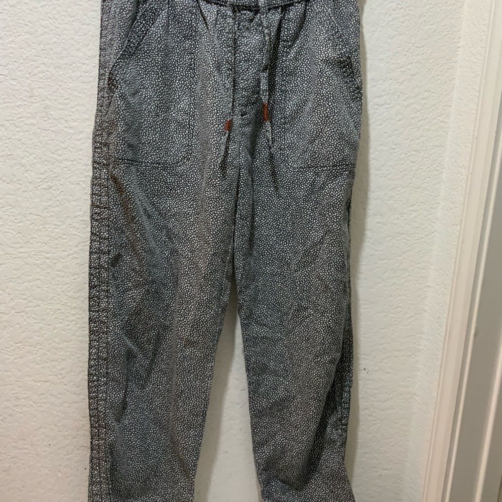 Anthropologie XS Orana Printed Jogger Pants Elastic Drawstring Waist